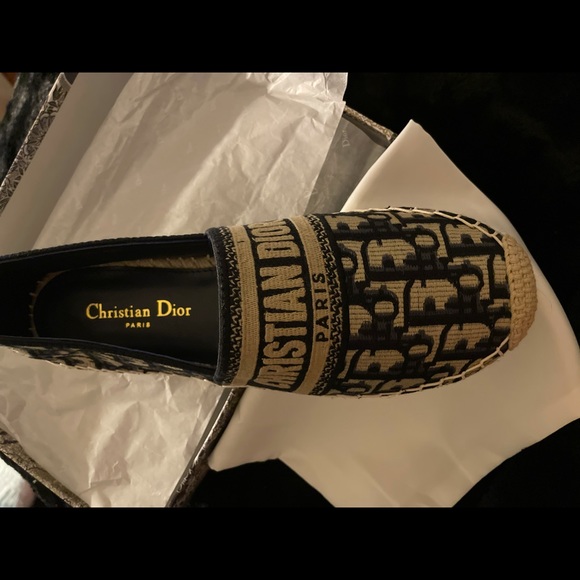 Dior espadrilles brand new still in box & plastic - Picture 2 of 5